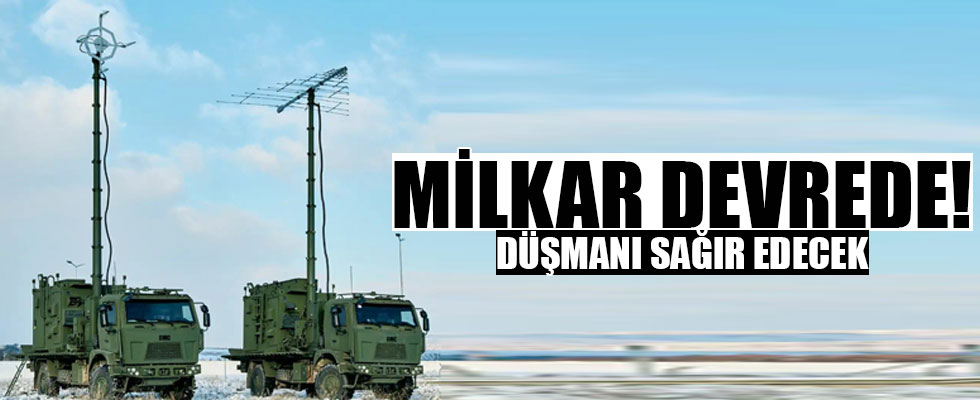 TSK 'Milli Karıştırıcı' ile susturuyor