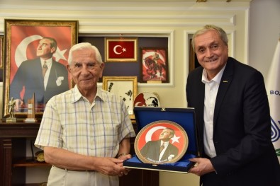 Eski Genelkurmay Başkanı Kıvrıkoğlu'ndan Başkan Bakkalcıoğlu'na Ziyaret
