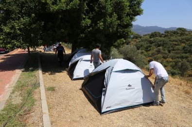 Kaş'ta Çadır Operasyonu