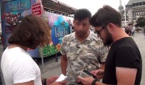 KARABORSA - Taksim'de Karaborsa Maç Bileti Satmaya Çalışırken Yakalandı