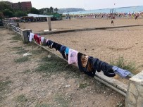 AVSALLAR - Turistik Plajlar Çadır Kente Dönüştü
