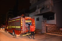 Adana'da Apartman Dairesinde Yangın