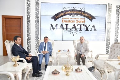 Adli Tıp Kurumu Başkanı Büyük'ten Başkan Gürkan'a Ziyaret