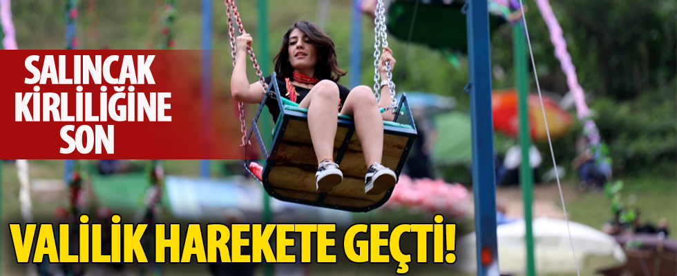 Ayder Yaylası'ndaki salıncaklar kaldırılacak