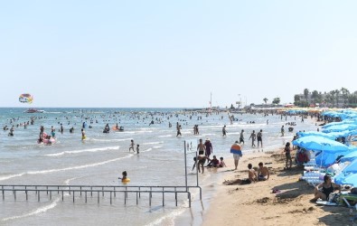 Büyükşehir Belediyesi Halk Plajları, Bayramda 50 Bin Tatilciyi Ağırladı