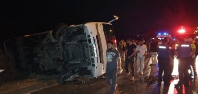 Isparta'da Trafik Kazası Açıklaması 10 Yaralı