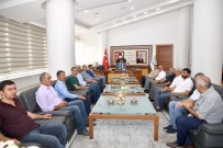 BAYRAMLAŞMA - MHP Teşkilatından Başkan Gürkan'a Ziyaret