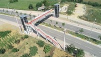 ÜST GEÇİT - Prof. Dr. Baki Komsuoğlu Caddesi'ne Yapılan Üst Geçit Tamamlandı