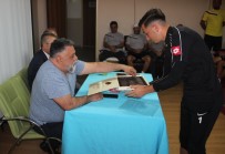 BAYRAMLAŞMA - Sivas Belediyespor Bayramlaştı