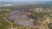 YıLMAZ ÖZTÜRK - Bodrum'da Kömür Karasına Dönen Alanlar Drone İle Görüntülendi