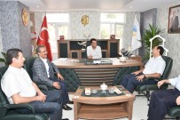 FATİH ÇİFTÇİ - Fatih Çiftçi'den Çatak Belediyesine Ziyaret