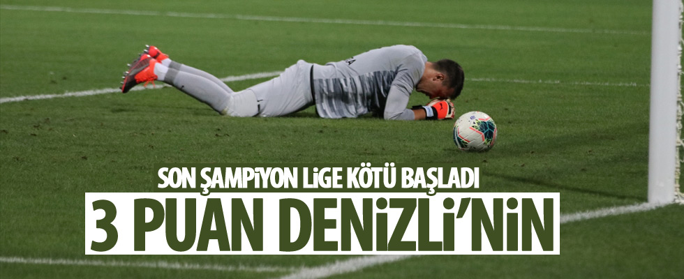 Denizlispor, Galatasaray yendi