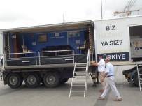DEPREM SİMÜLASYONU - Taksim Meydanı'nda Deprem Simülasyon Tırına Yoğun İlgi