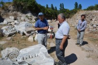 EKREM ÇALıK - Kaymakam Çalık Kyzikos'u Ziyaret Etti