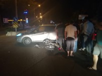 ARARAT - Otomobil İle Motosiklet Çarpıştı Açıklaması 1 Yaralı