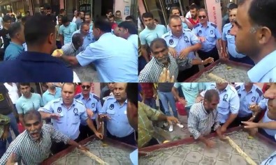 Seyyar Satıcı Sinir Krizi Geçirdi