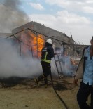 Van'da Konteyner Yangını