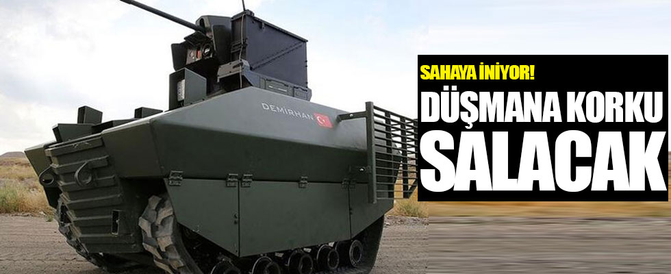 Demirhan tatbikatta gücünü gösterecek
