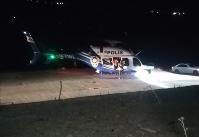 Bakan Paktemirli'den Yangın Noktalarına Gece Saatlerinde Helikopterli Denetim