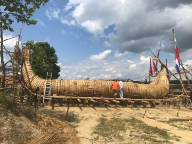 Kamıştan Yapılmış Gemi Bugün İstanbul'a Ulaşacak