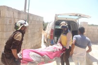 RUSYA HAVA KUVVETLERİ - Rusya İdlib'i Bombaladı Açıklaması 3 Ölü, 5 Yaralı