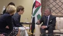 ÜRDÜN KRALI - Ürdün Kralı II. Abdullah, Almanya Savunma Bakanı Leyen İle Görüştü