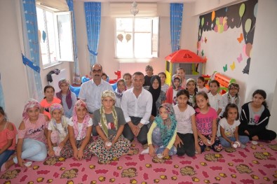 Bilecik Belediye Başkan Yardımcısı Gürses, Kur'an Kursundaki Öğrencileri Ziyaret Etti