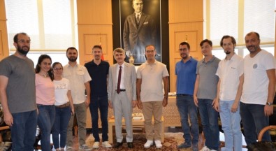 DPÜ'nün Akademik Ve İdari Personelinden Rektör Uysal'a Ziyaret