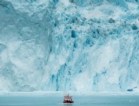 YÜZME - Grönland'da temmuzda 197 milyar ton buz eridi