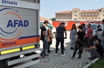ANADOLU ÜNIVERSITESI - Kütahya AFAD'dan Stajyer Öğrencilere Uygulamalı Eğitim