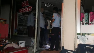 Markette Çıkan Yangın Korkuttu