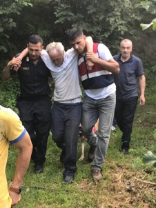 Ordu'da 4 Gündür Kayıp Olan Adam Ormanlık Alanda Sağ Olarak Bulundu