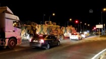 Şanlıurfa'da Suriye Sınırına Askeri Sevkiyat