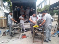 FATİH ÇALIŞKAN - Hisarcık'ta Konutlarda Doğalgaz Dönüşüm Çalışmaları Hızlandı