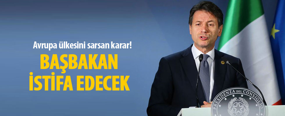 İtalya Başbakanı Conte istifa edecek