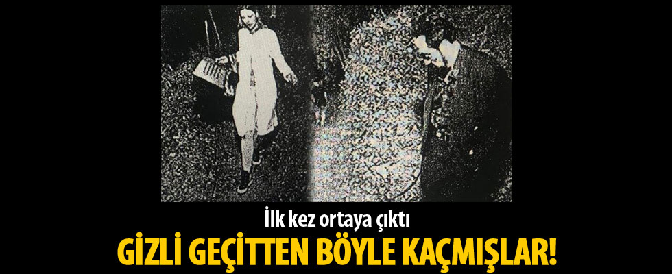 Oktar ve kediciği gizli geçitten böyle kaçmış!