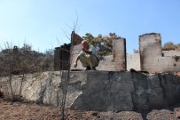 ORHANLı - Yangın, 20 Yıllık Emeğini 20 Dakikada Kül Etti
