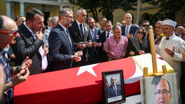 Cumhurbaşkanı Erdoğan'dan Haluk Dursun'un cenazesinde net mesaj! Hiç endişe etme...