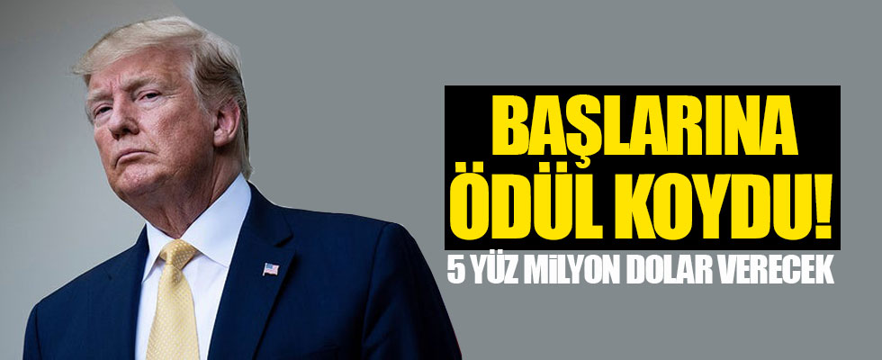 ABD başlarına ödül koydu!