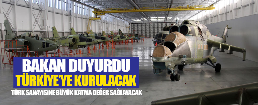 Bakan Varank'tan 'Uçak Fabrikası' müjdesi