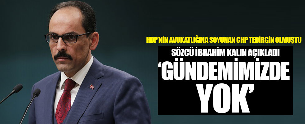 İbrahim Kalın'dan kayyum açıklaması