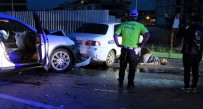 GECE KULÜBÜ - Müşteri Olarak Gittiği Gece Kulübünün Şoförü İle Kafa Kafaya Çarpıştı, Olay Yerinden Kaçtı