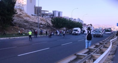 Şanlıurfa'da Patlayıcı Madde Fünye İle Patlatıldı