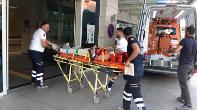 Siirt'te İnşaattan Düşen İşçi Yaralandı