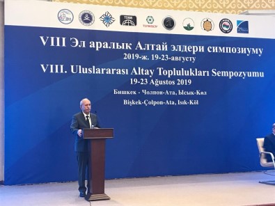 VIII. Altay Toplulukları Sempozyumu Başladı