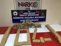 Ağrı'da 35 Kilogram Eroin Ele Geçirildi