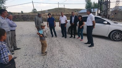 Ahlat'ın Köy Yollarında Asfaltlama Çalışması