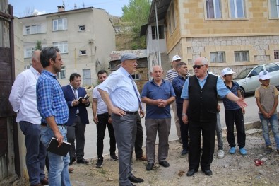 Başkan Pekmezci, Karasakal Mahallesi'nde İncelemelerde Bulundu