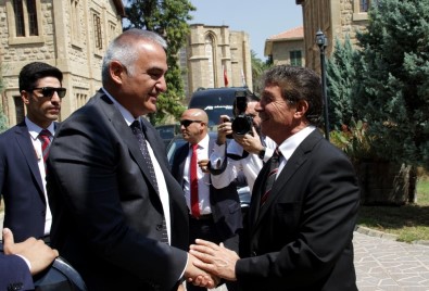 Kültür Ve Turizm Bâkanı Ersoy, KKTC Turizm Ve Çevre Bakanı Üstel İle Görüştü