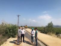 KURUÇAY - Manisa'da 'Beton Yol' Uygulaması Devam Ediyor